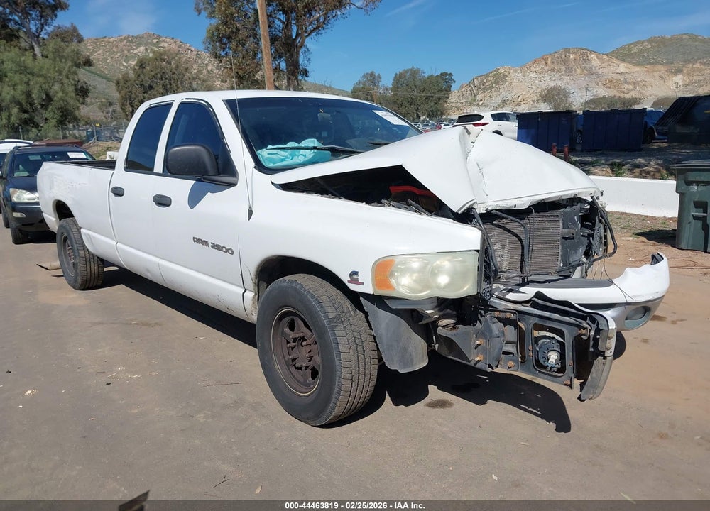 2003 DODGE RAM 2500 SLT/LARAMIE/ST VIN: 3D7KA286X3G719014