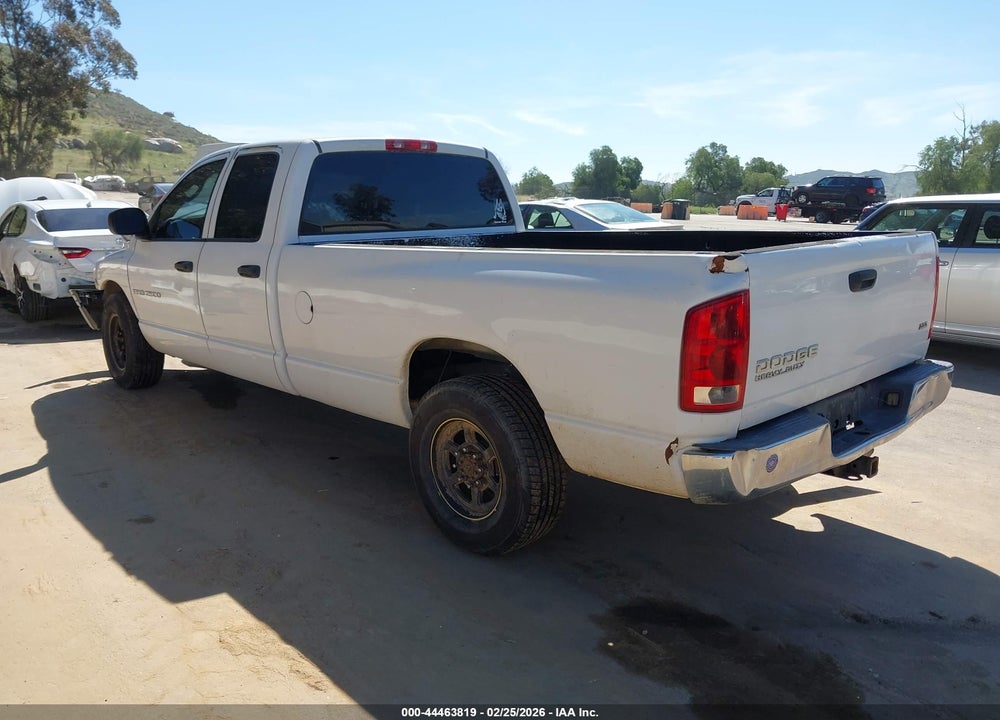 2003 DODGE RAM 2500 SLT/LARAMIE/ST VIN: 3D7KA286X3G719014