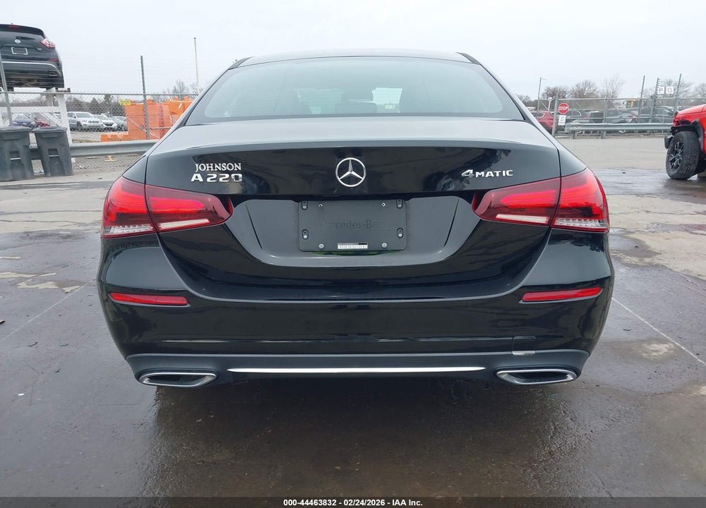 2019 MERCEDES-BENZ A 220 4MATIC VIN: WDD3G4FBXKW025373