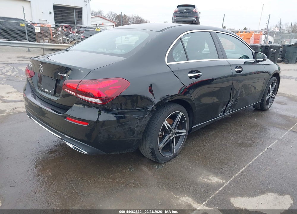 2019 MERCEDES-BENZ A 220 4MATIC VIN: WDD3G4FBXKW025373