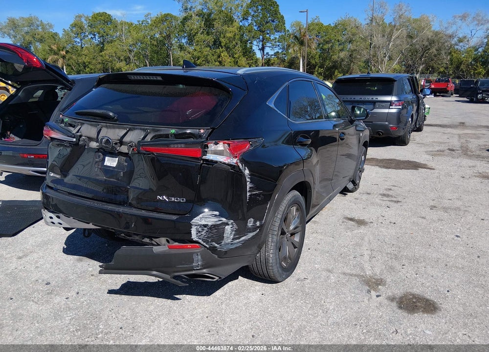 2018 LEXUS NX 300 F SPORT VIN: JTJYARBZ6J2102261