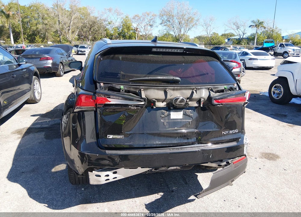 2018 LEXUS NX 300 F SPORT VIN: JTJYARBZ6J2102261