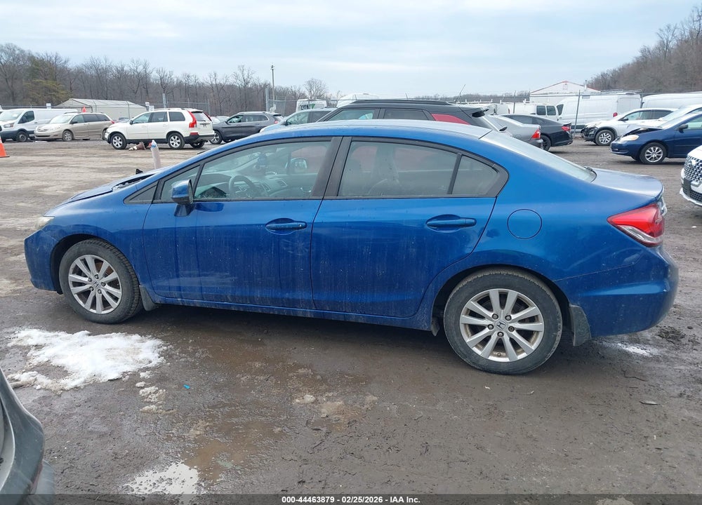 2013 HONDA CIVIC EX VIN: 19XFB2F89DE282925