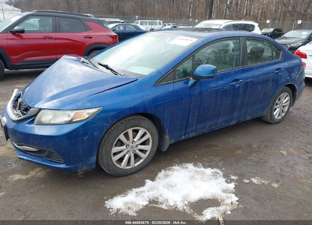 2013 HONDA CIVIC EX VIN: 19XFB2F89DE282925