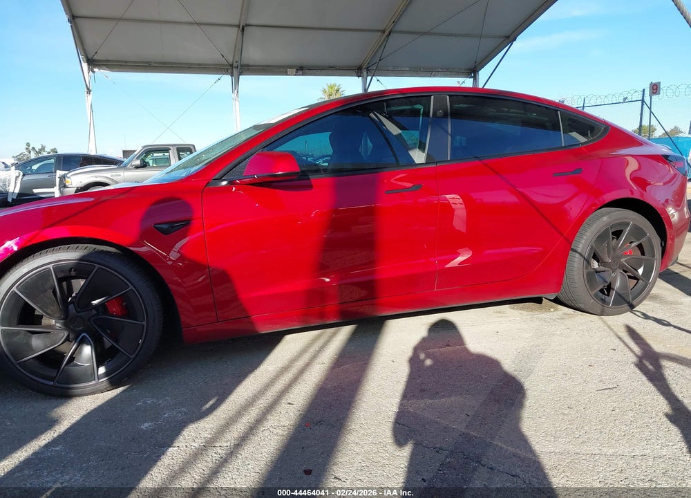 2025 TESLA MODEL 3 PERFORMANCE ALL-WHEEL DRIVE VIN: 5YJ3E1ET2SF013473
