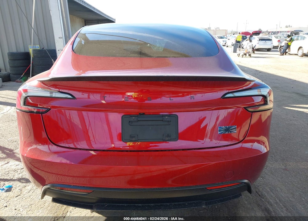 2025 TESLA MODEL 3 PERFORMANCE ALL-WHEEL DRIVE VIN: 5YJ3E1ET2SF013473