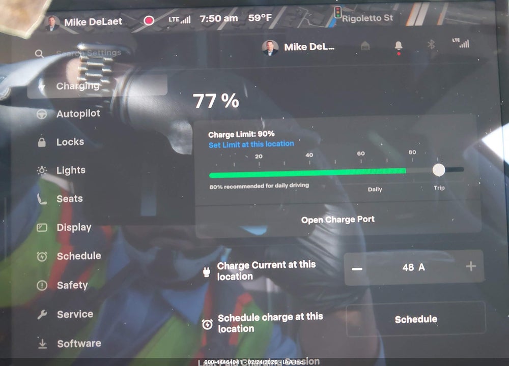 2025 TESLA MODEL 3 PERFORMANCE ALL-WHEEL DRIVE VIN: 5YJ3E1ET2SF013473