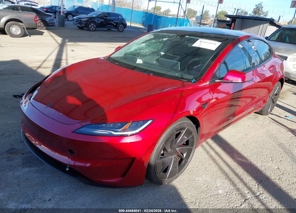 2025 TESLA MODEL 3 PERFORMANCE ALL-WHEEL DRIVE VIN: 5YJ3E1ET2SF013473