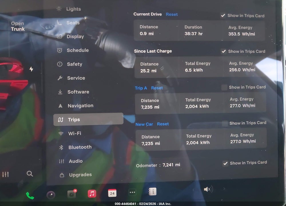 2025 TESLA MODEL 3 PERFORMANCE ALL-WHEEL DRIVE VIN: 5YJ3E1ET2SF013473