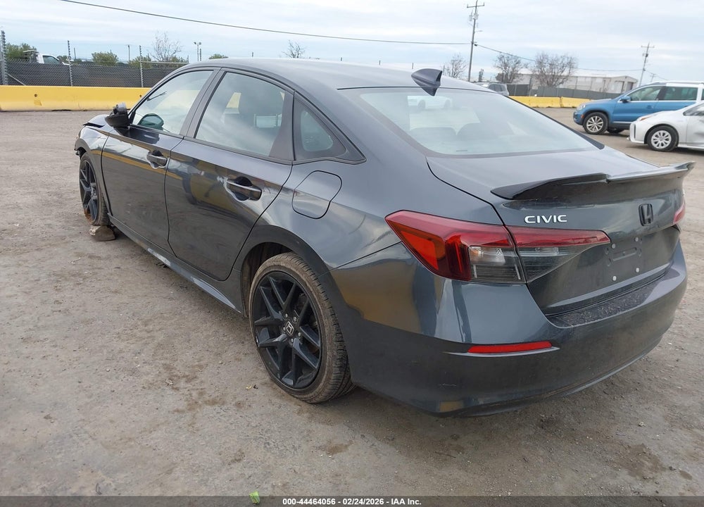 2025 HONDA CIVIC SPORT VIN: 2HGFE2F5XSH529451