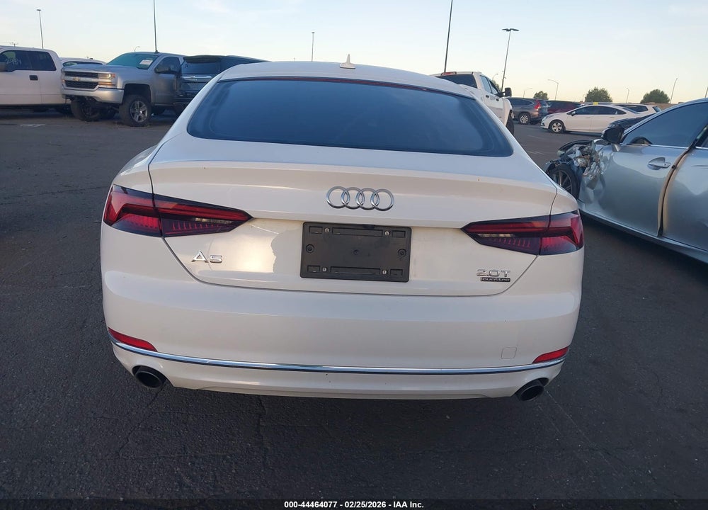2018 AUDI A5 2.0T PREMIUM VIN: WAUANCF56JA039677