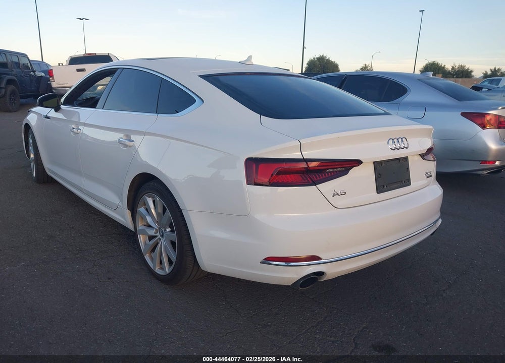 2018 AUDI A5 2.0T PREMIUM VIN: WAUANCF56JA039677