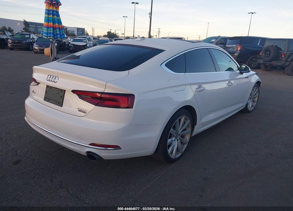 2018 AUDI A5 2.0T PREMIUM VIN: WAUANCF56JA039677