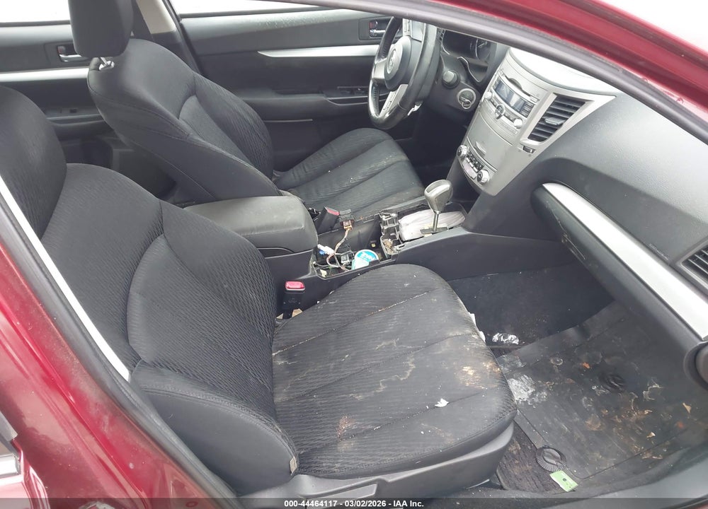 2011 SUBARU LEGACY 2.5I PREMIUM VIN: 4S3BMBG64B3242374