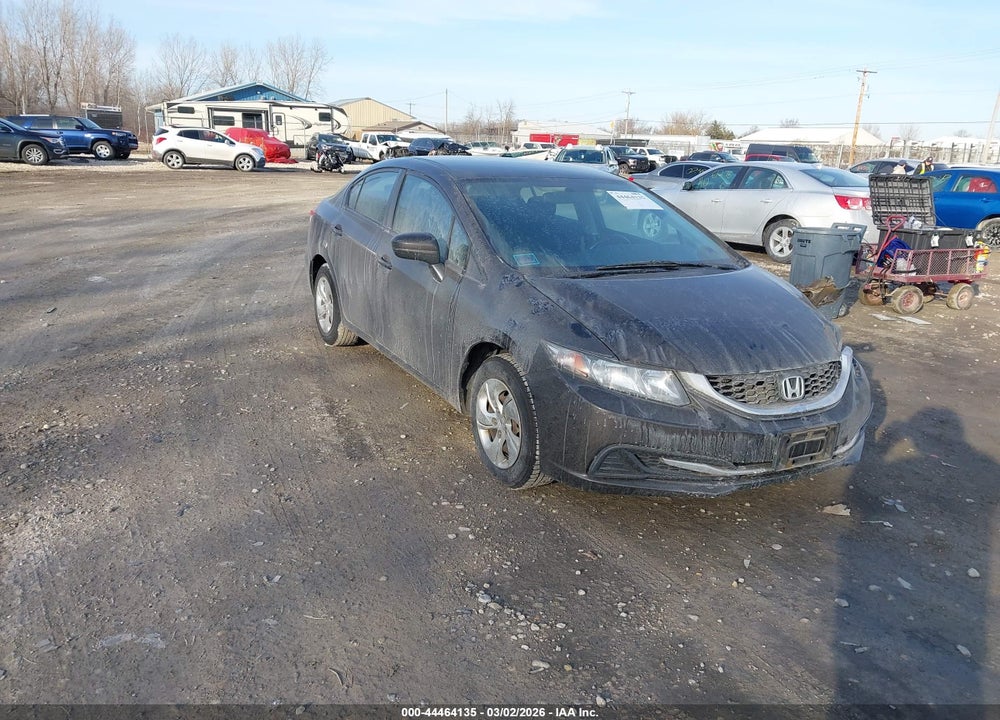 2014 HONDA CIVIC LX VIN: 2HGFB2F54EH539499