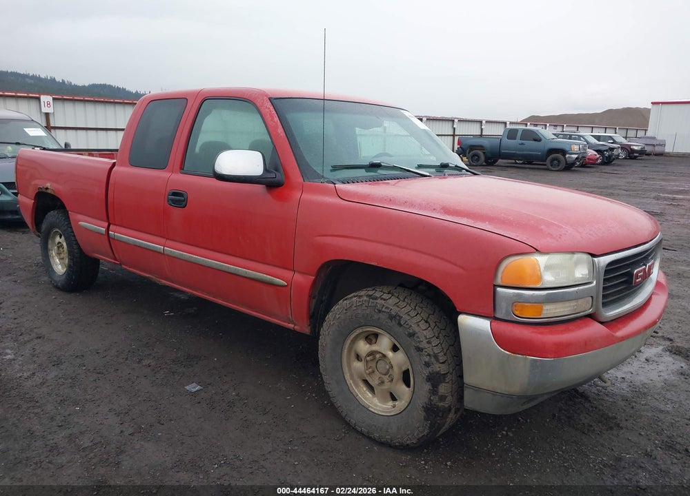 1999 GMC SIERRA 1500 SLE VIN: 2GTEK19T3X1543957