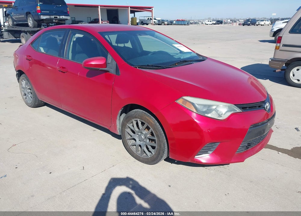 2016 TOYOTA COROLLA LE VIN: 5YFBURHE6GP410190