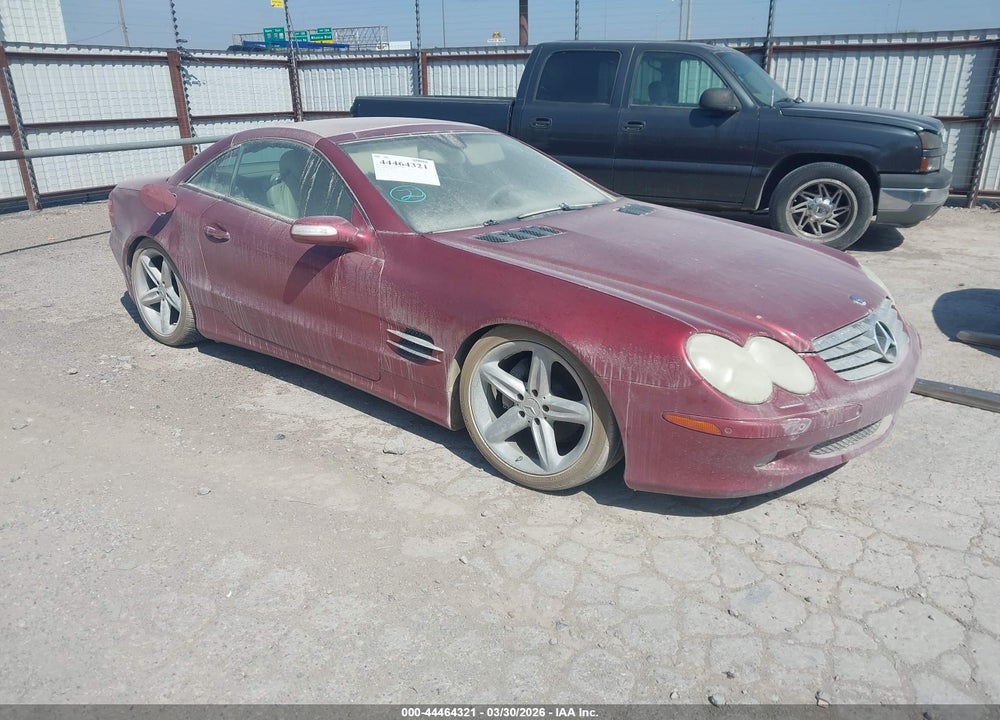 2005 MERCEDES-BENZ SL 500 VIN: WDBSK75F15F092280