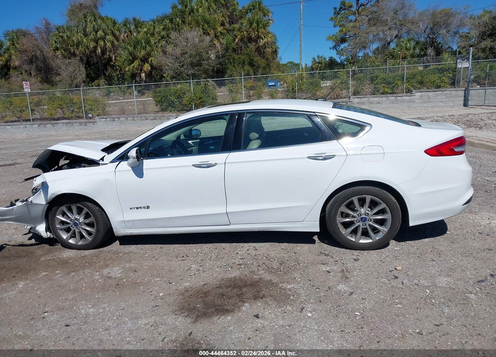 2017 FORD FUSION HYBRID SE VIN: 3FA6P0LUXHR245023