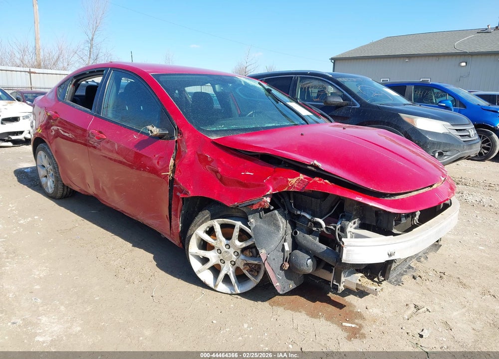 2013 DODGE DART SXT VIN: 1C3CDFBA7DD182535