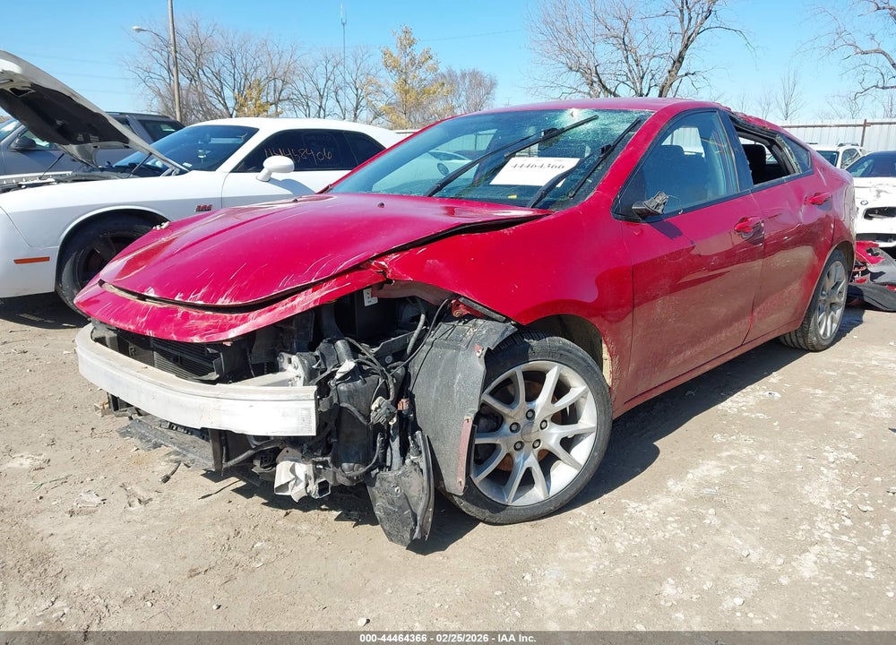 2013 DODGE DART SXT VIN: 1C3CDFBA7DD182535