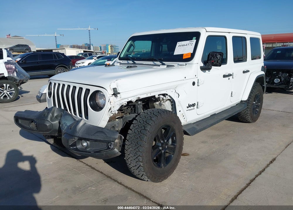 2021 JEEP WRANGLER UNLIMITED SAHARA ALTITUDE 4X4 VIN: 1C4HJXEM7MW780165