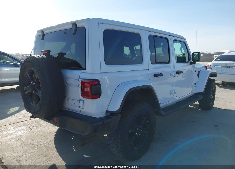 2021 JEEP WRANGLER UNLIMITED SAHARA ALTITUDE 4X4 VIN: 1C4HJXEM7MW780165
