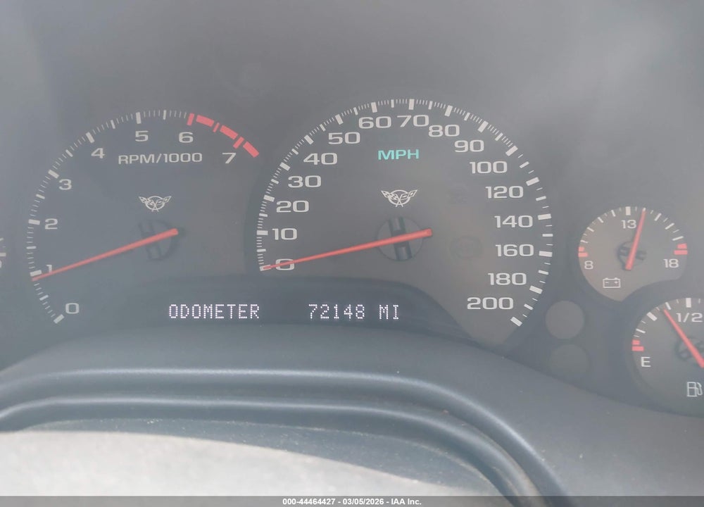 2002 CHEVROLET CORVETTE VIN: 1G1YY32G225129332