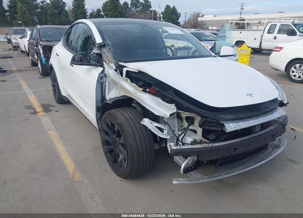 2021 TESLA MODEL Y LONG RANGE DUAL MOTOR ALL-WHEEL DRIVE VIN: 5YJYGAEE3MF180302