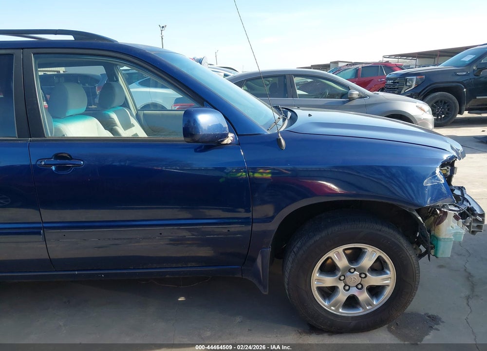 2007 TOYOTA HIGHLANDER V6 VIN: JTEDP21A070129104