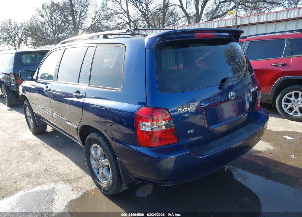 2007 TOYOTA HIGHLANDER V6 VIN: JTEDP21A070129104