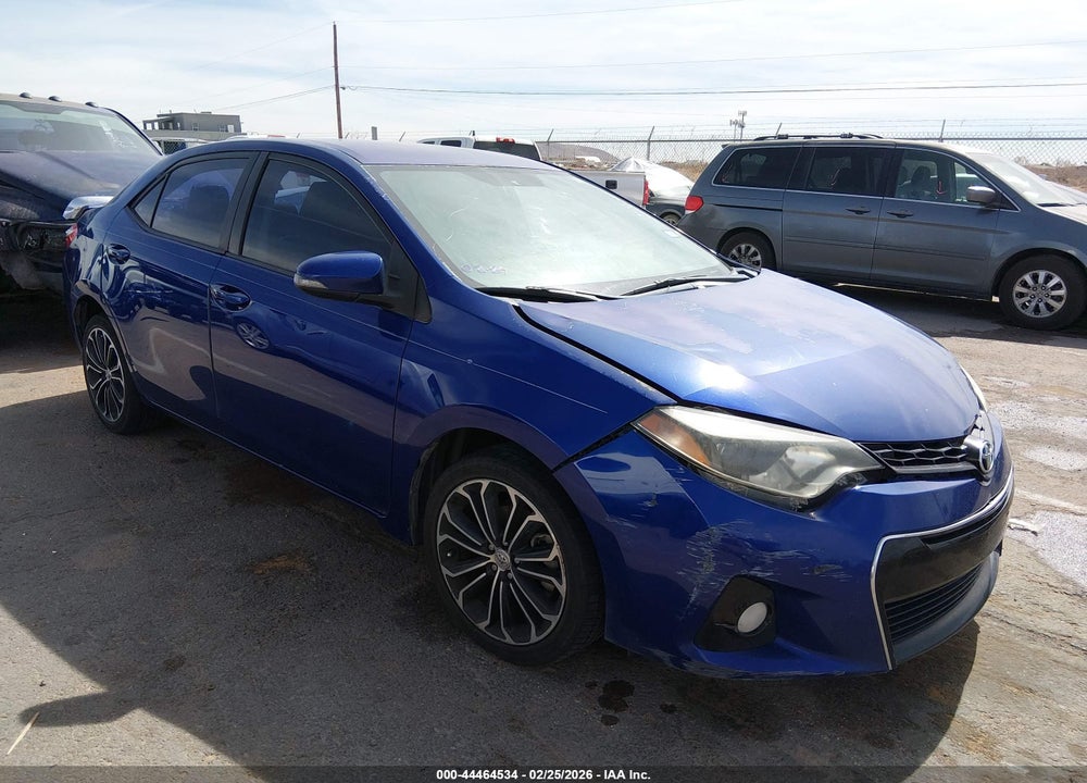 2015 TOYOTA COROLLA S PLUS VIN: 5YFBURHEXFP296211