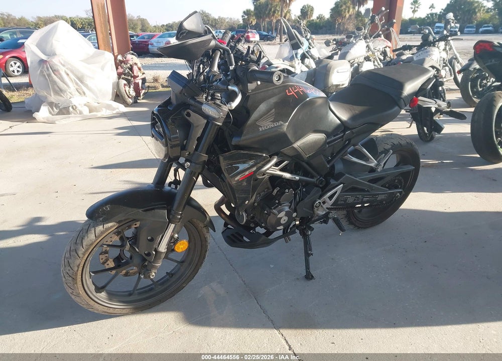 2025 HONDA CBF300 NA VIN: MLHNC5559S5500093