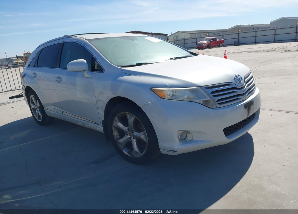 2012 TOYOTA VENZA LE V6 VIN: 4T3ZK3BBXCU051944