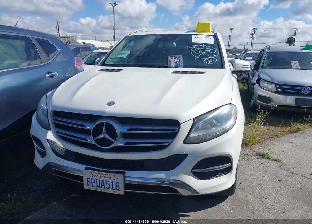 2016 MERCEDES-BENZ GLE 350 VIN: 4JGDA5JB8GA641554