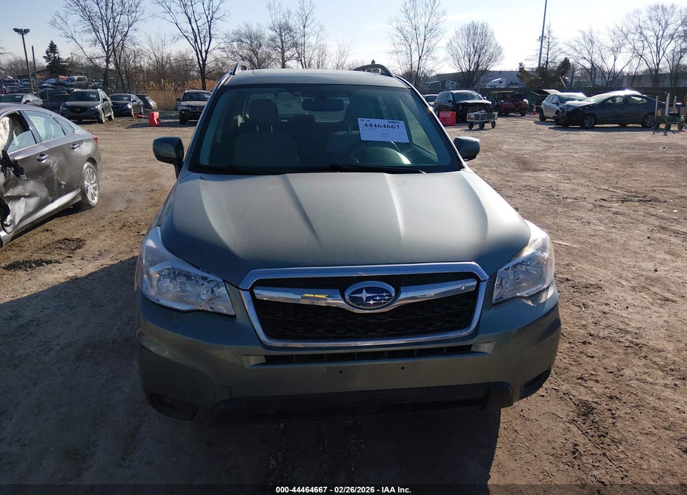 2016 SUBARU FORESTER 2.5I PREMIUM VIN: JF2SJADCXGH552313