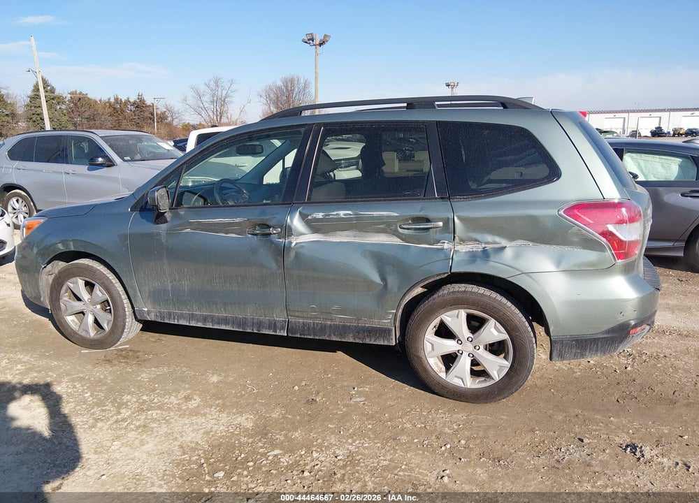 2016 SUBARU FORESTER 2.5I PREMIUM VIN: JF2SJADCXGH552313