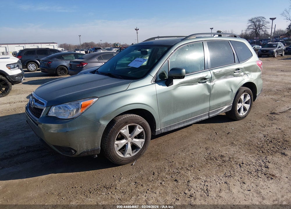 2016 SUBARU FORESTER 2.5I PREMIUM VIN: JF2SJADCXGH552313