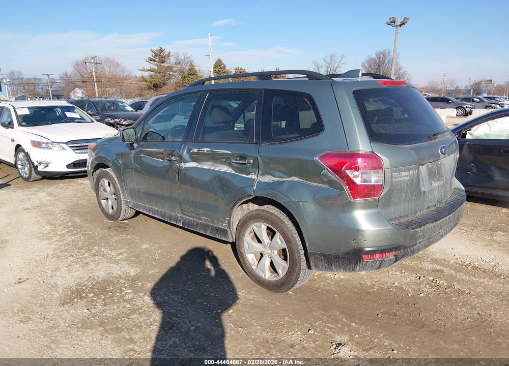 2016 SUBARU FORESTER 2.5I PREMIUM VIN: JF2SJADCXGH552313