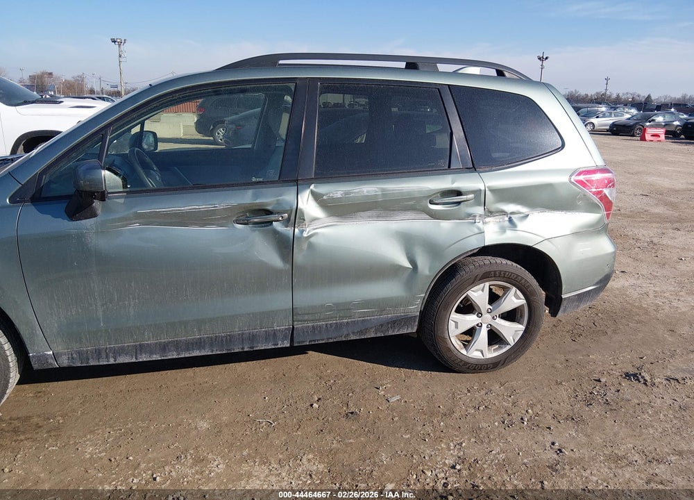 2016 SUBARU FORESTER 2.5I PREMIUM VIN: JF2SJADCXGH552313