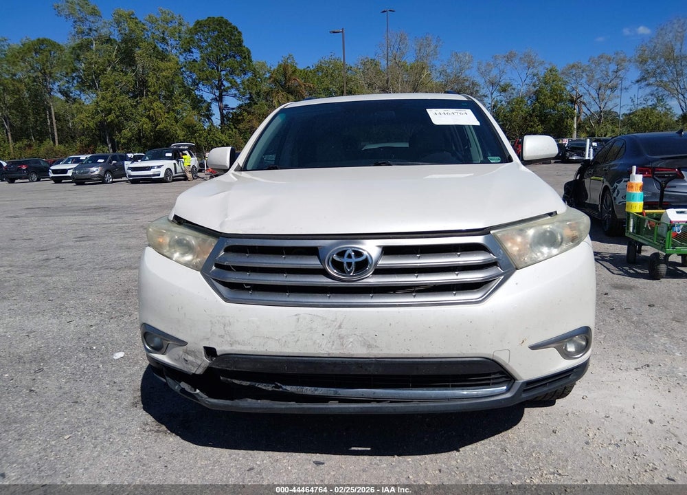2013 TOYOTA HIGHLANDER BASE PLUS VIN: 5TDZA3EH0DS031319