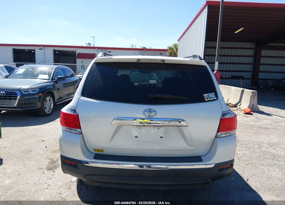 2013 TOYOTA HIGHLANDER BASE PLUS VIN: 5TDZA3EH0DS031319