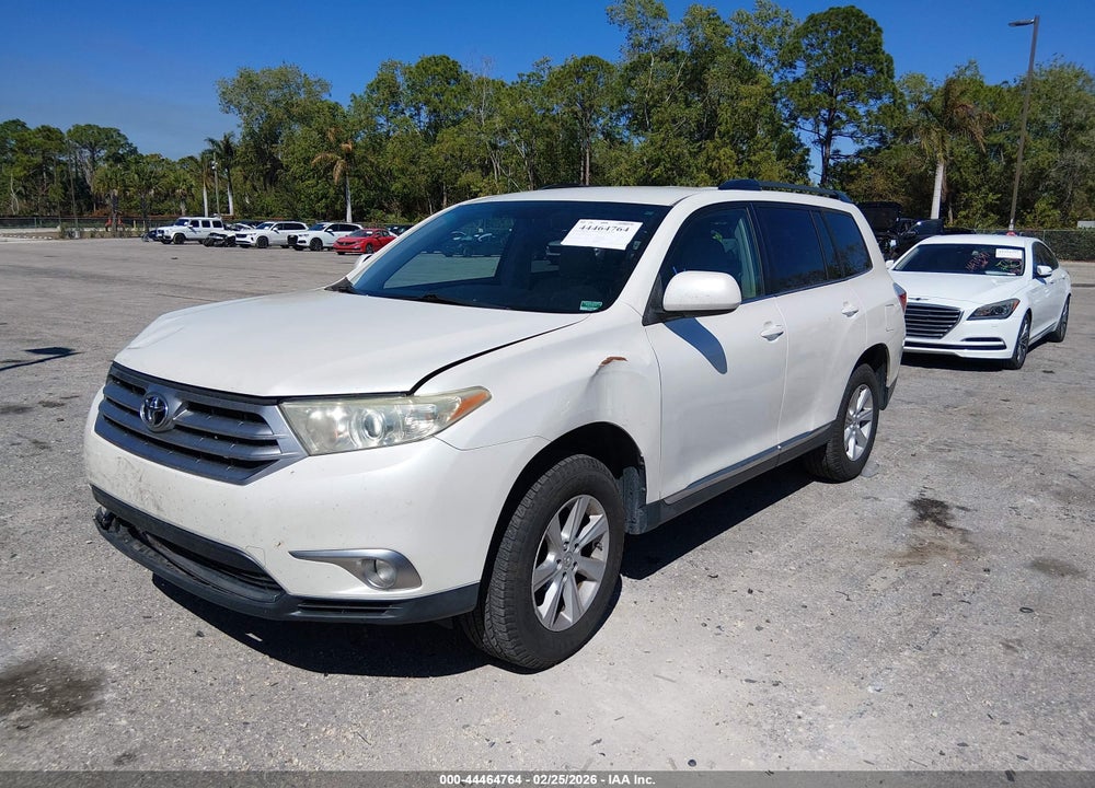 2013 TOYOTA HIGHLANDER BASE PLUS VIN: 5TDZA3EH0DS031319