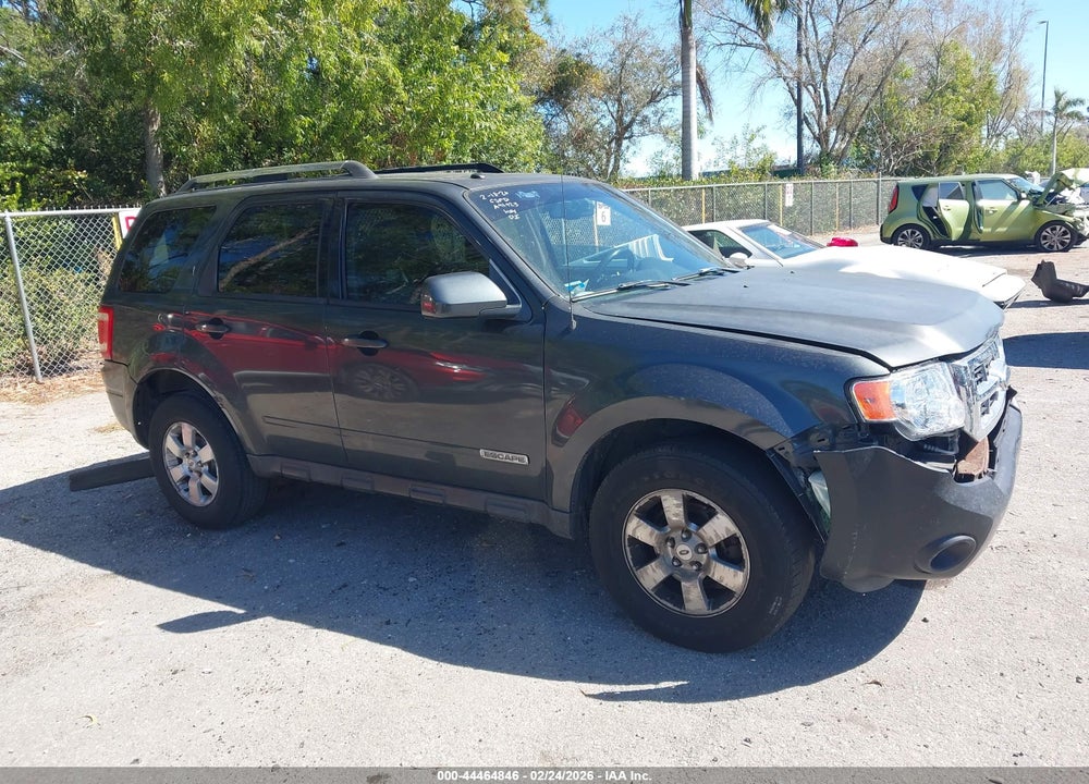 2008 FORD ESCAPE LIMITED VIN: 1FMCU04168KA91923