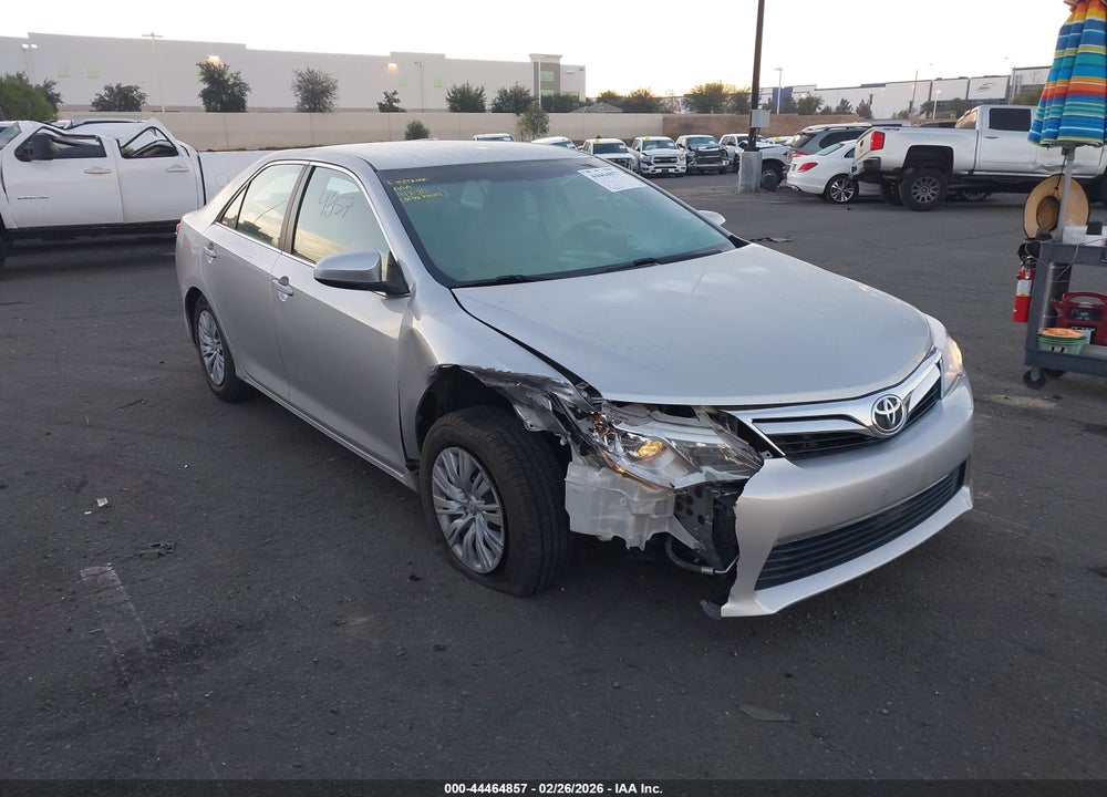 2012 TOYOTA CAMRY LE VIN: 4T4BF1FK6CR253585