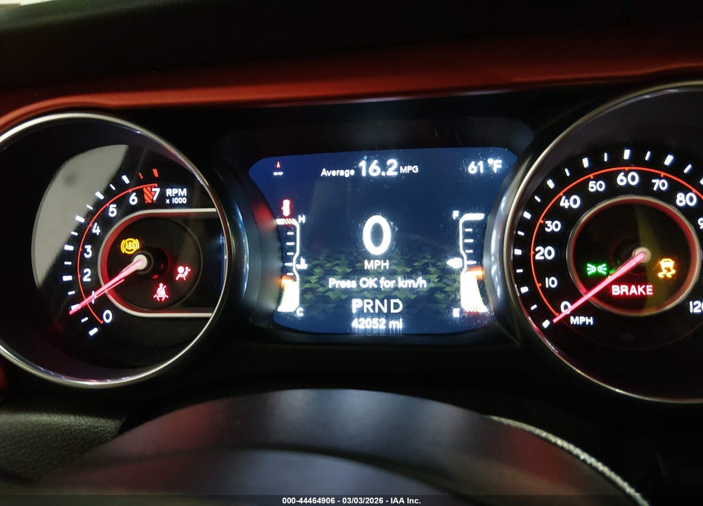 2019 JEEP WRANGLER UNLIMITED RUBICON 4X4 VIN: 1C4HJXFG9KW580992