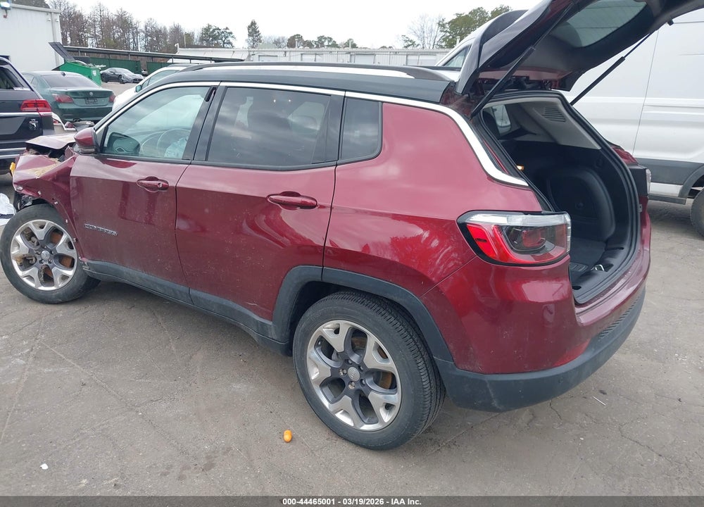 2021 JEEP COMPASS LIMITED 4X4 VIN: 3C4NJDCB5MT563349