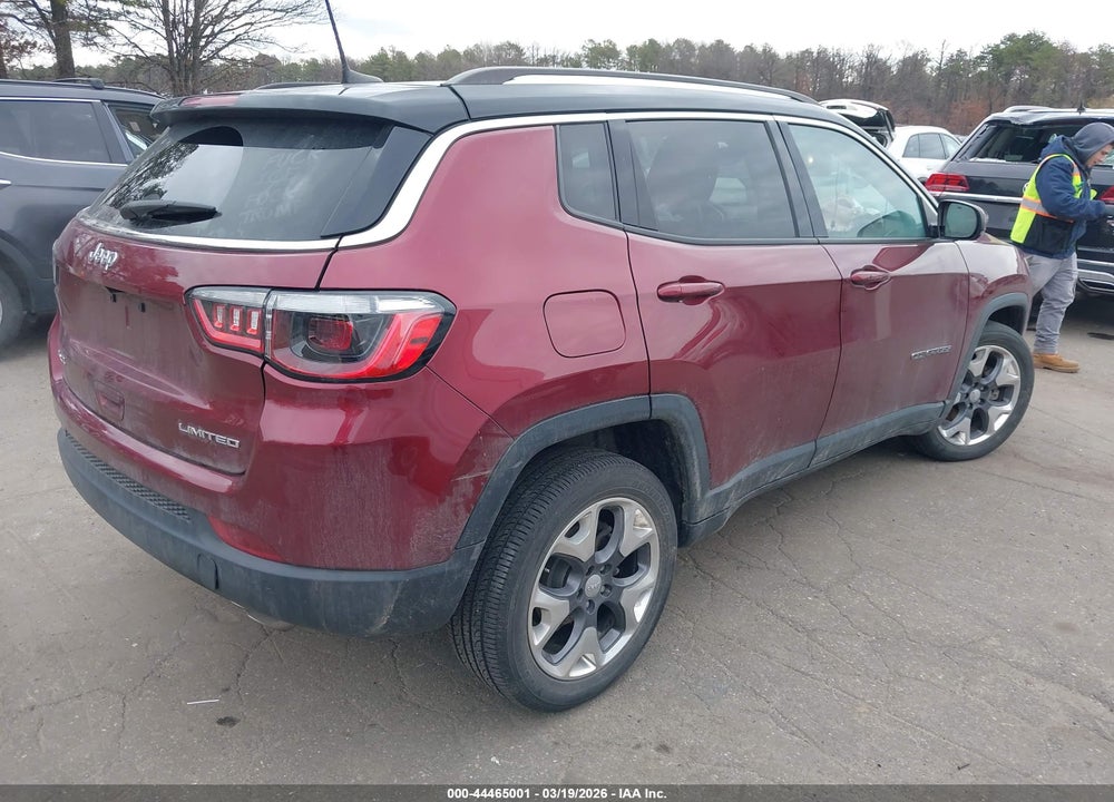 2021 JEEP COMPASS LIMITED 4X4 VIN: 3C4NJDCB5MT563349