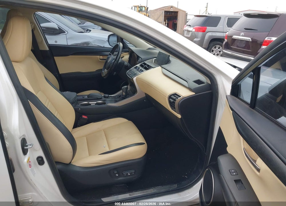 2016 LEXUS NX 200T VIN: JTJYARBZ1G2033200