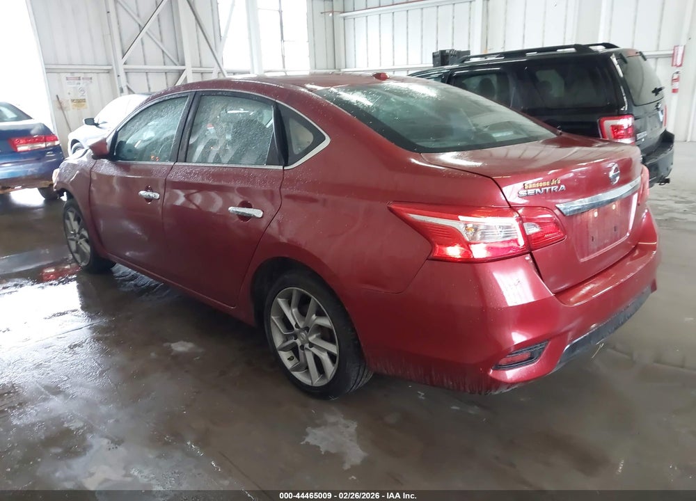 2017 NISSAN SENTRA SV VIN: 3N1AB7AP0HL655814